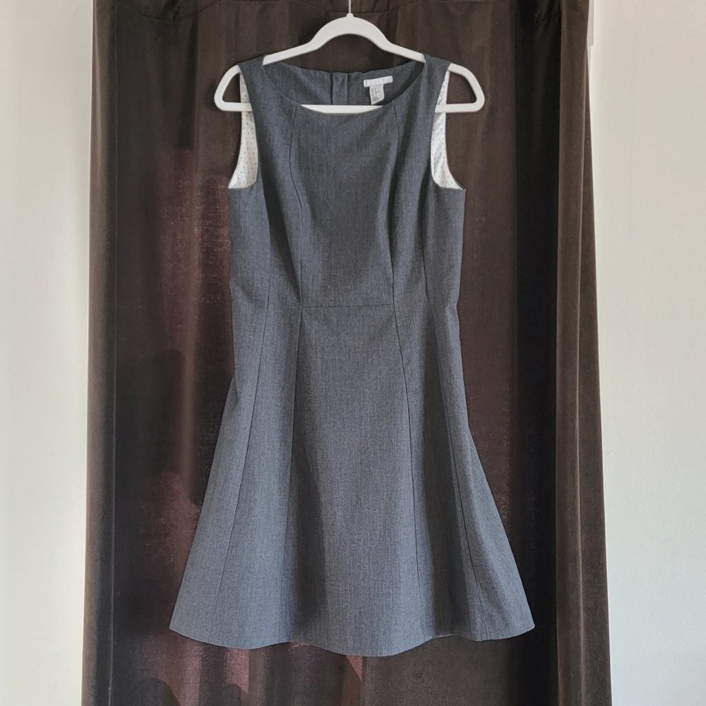 H&M Casual A-Line Dress in Gray